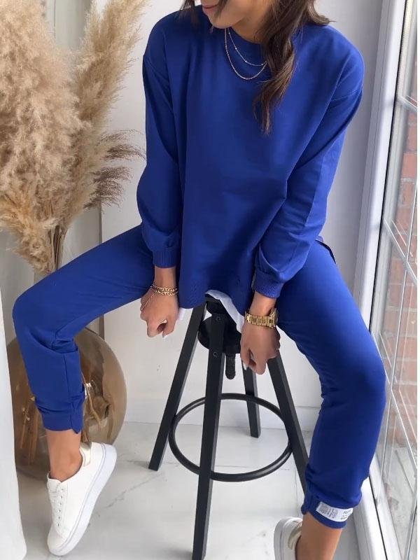 Women's Balloon Sleeve Sweatshirt Jogger Co Ord Set 8