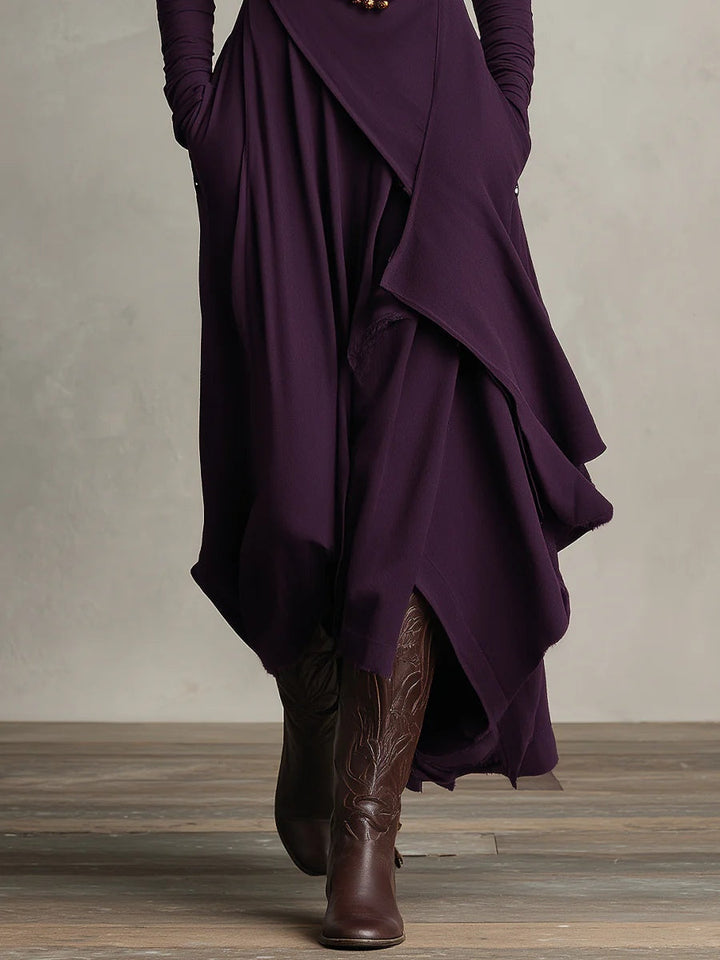 Erin | Women's Elegant Winter Turtleneck Dress