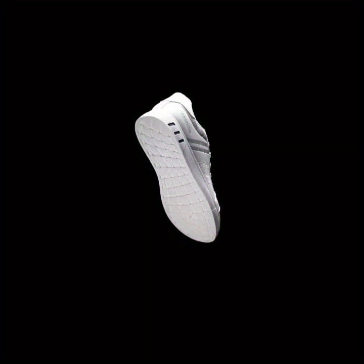 Men's Striped Lace Up Casual Trainers 15
