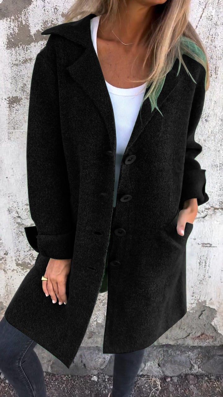 Aoife | Women's Woolen Longline Winter Coat