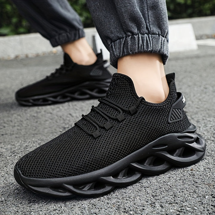 Men's Lightweight Mesh Running Trainers 4
