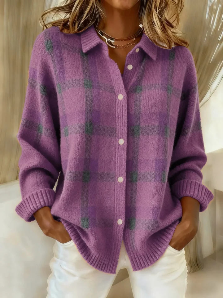 Katie | Women's Soft Colourful Button Blouse