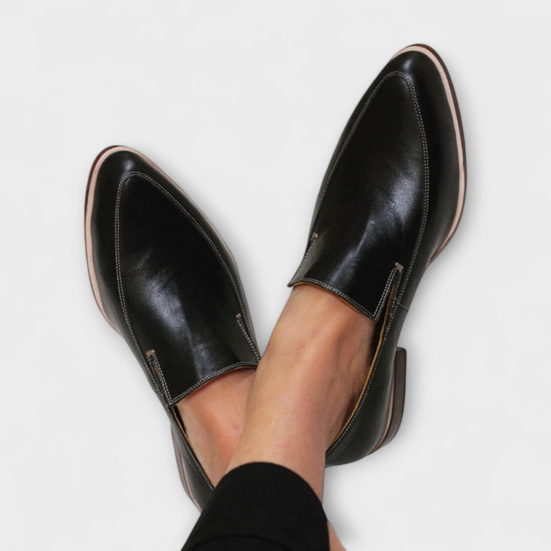 Women's Pointed Toe Slip On Loafers 1