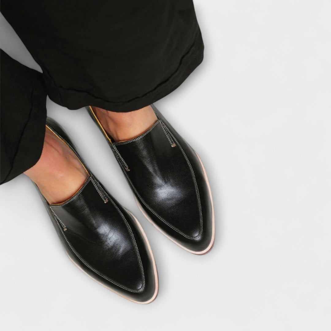 Women's Pointed Toe Slip On Loafers 2
