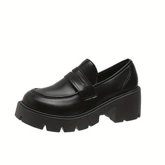 Sadie | Women's Chunky Platform Penny Loafers