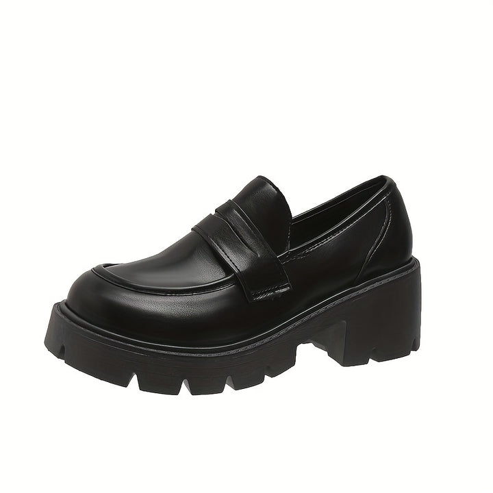 Women's Chunky Platform Penny Loafers 5