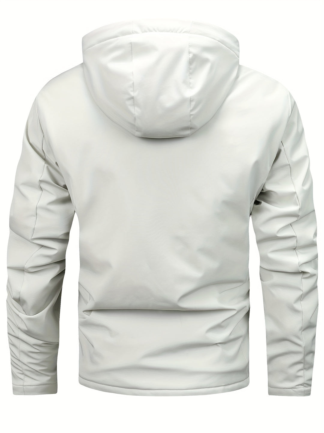 Men's Fleece Lined Hooded Windproof Jacket 9