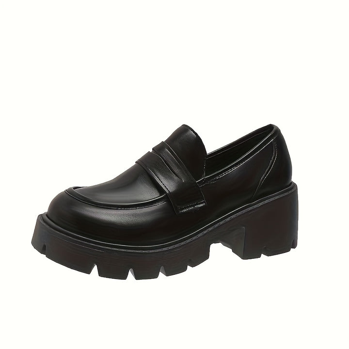 Women's Chunky Platform Penny Loafers 8