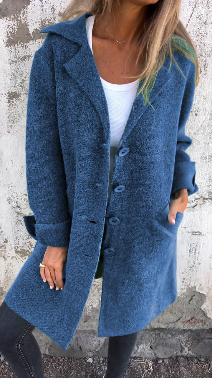Aoife | Women's Woolen Longline Winter Coat