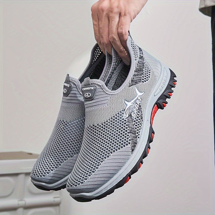 Men's Breathable Mesh Slip On Trainers 2