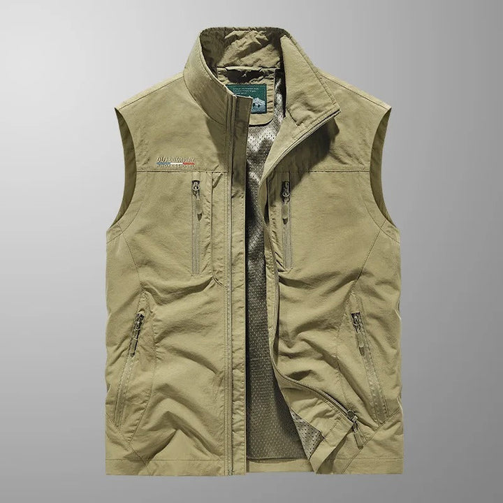 Malahide | Men's Multi-Pocket Outdoor Gilet with Zip Pockets