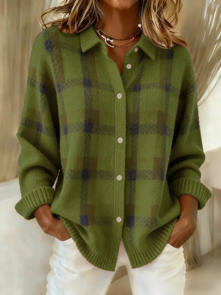 Katie | Women's Soft Colourful Button Blouse