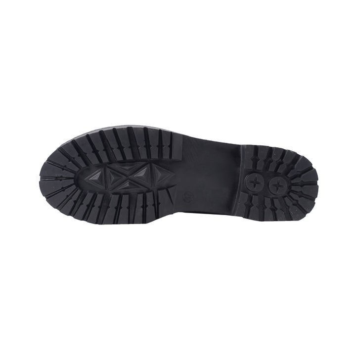 Women's Patent Tassel Bow Chunky Loafers 4