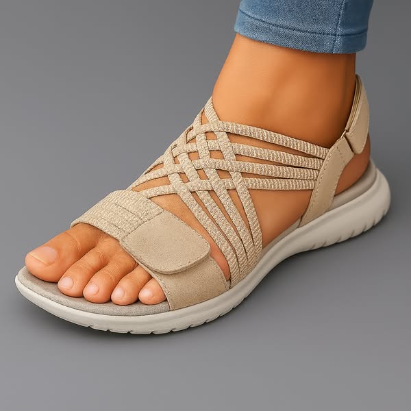 Vanessa | Women's Cushioned Walking Sandals with Arch Support