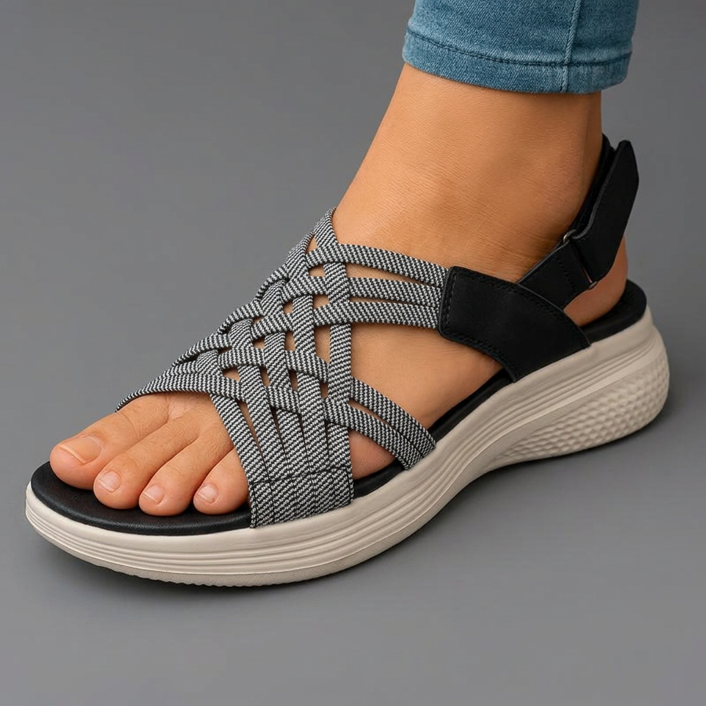 Martha | Comfortable Walking Sandals with Cushioned Footbed