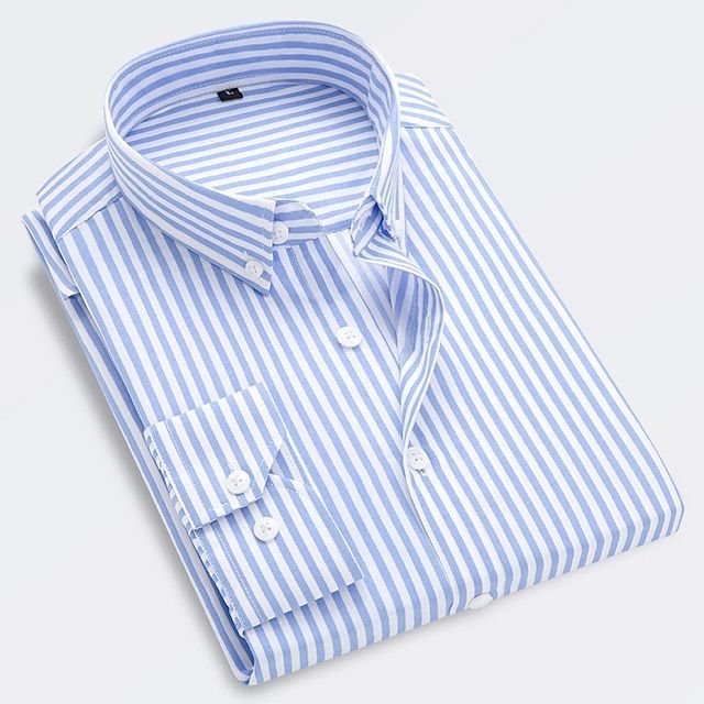 Killeen | Men's Classic Striped Button-Up Shirt