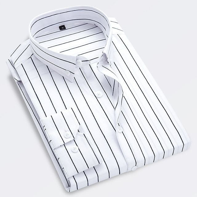 Killeen | Men's Classic Striped Button-Up Shirt