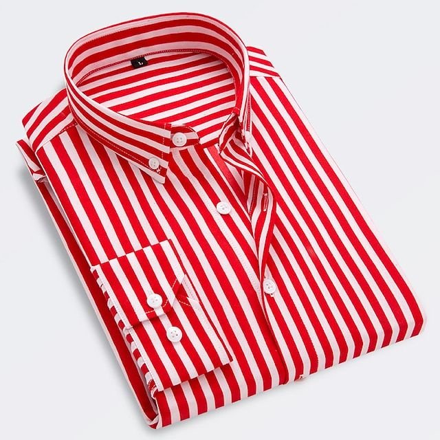 Killeen | Men's Classic Striped Button-Up Shirt