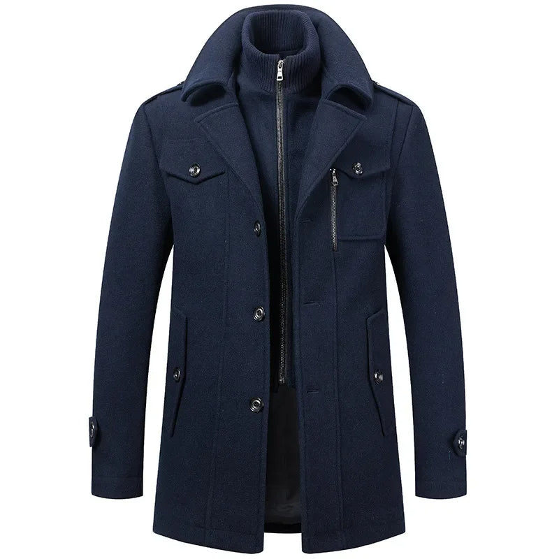 Eoin | Men's Structured Fitted Winter Coat