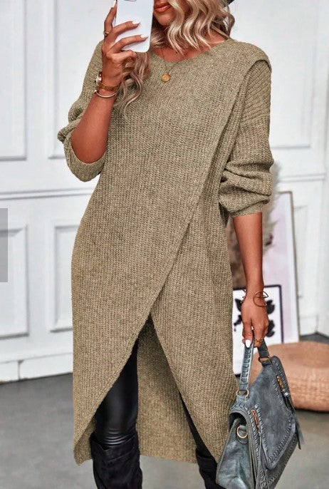 Caitlin | Women's Cozy Knit Winter Dress