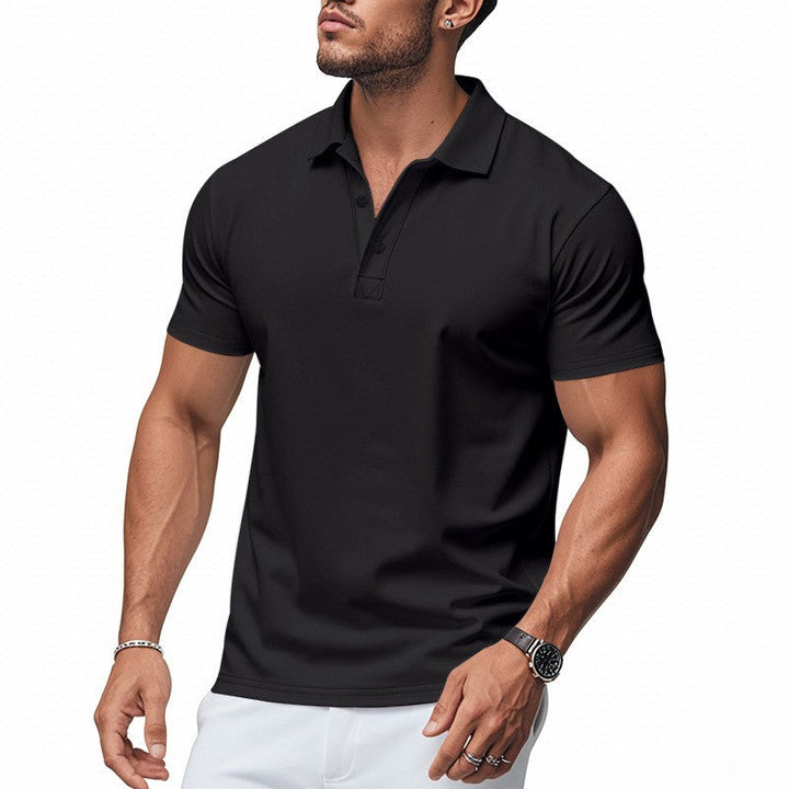 Flann | Men's Breathable Polo Shirt with Classic Collar