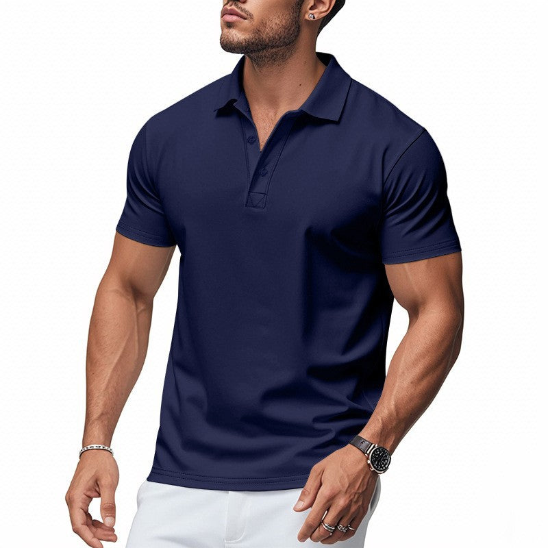 Flann | Men's Breathable Polo Shirt with Classic Collar