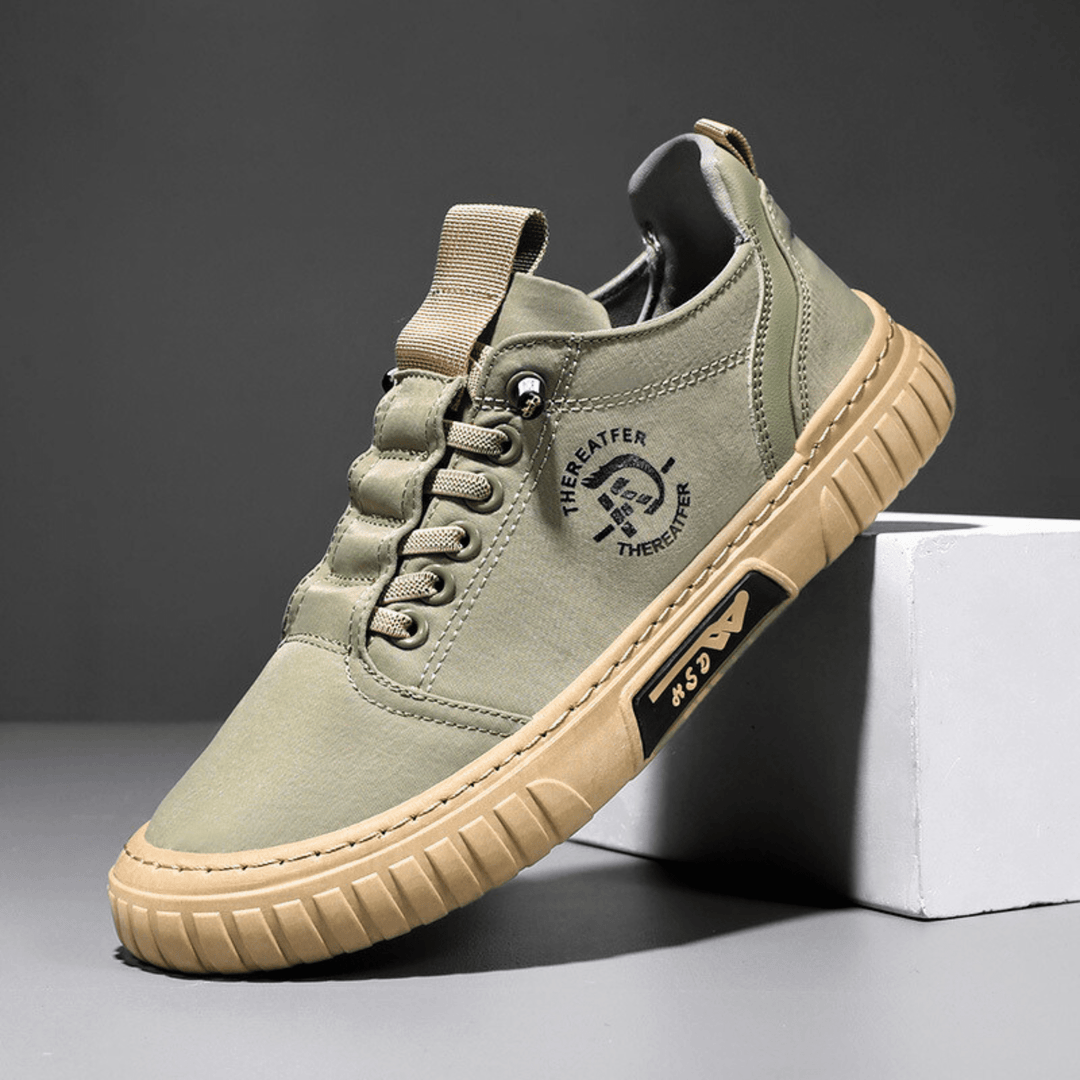 Oisín | Men's Chunky Sole Lace-Up Trainers