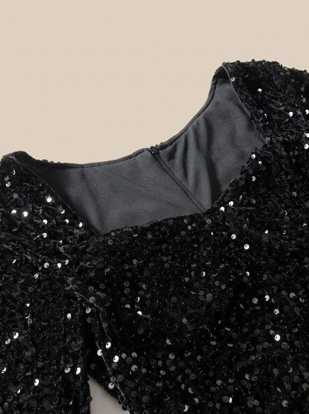 Women's Sweetheart Neck Sequin Christmas Party Dress